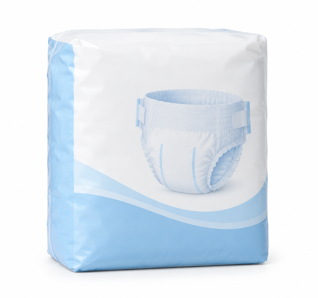 Illustration of Adult incontinence briefs