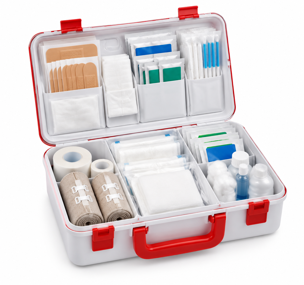 Illustration of First aid kit